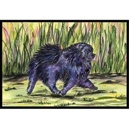 CAROLINES TREASURES Pomeranian Doormat - 24 x 36 in. SS8444JMAT